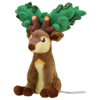 Officiële Pokemon center knuffel Pokemon fit Sawsbuck zomer 16cm 